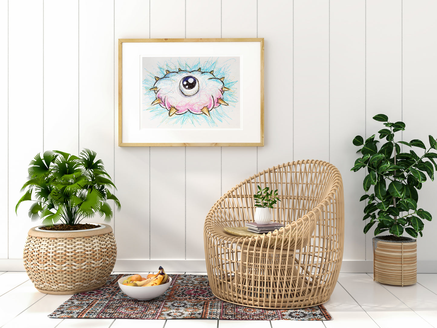 Kracko Ballpoint Pen Print
