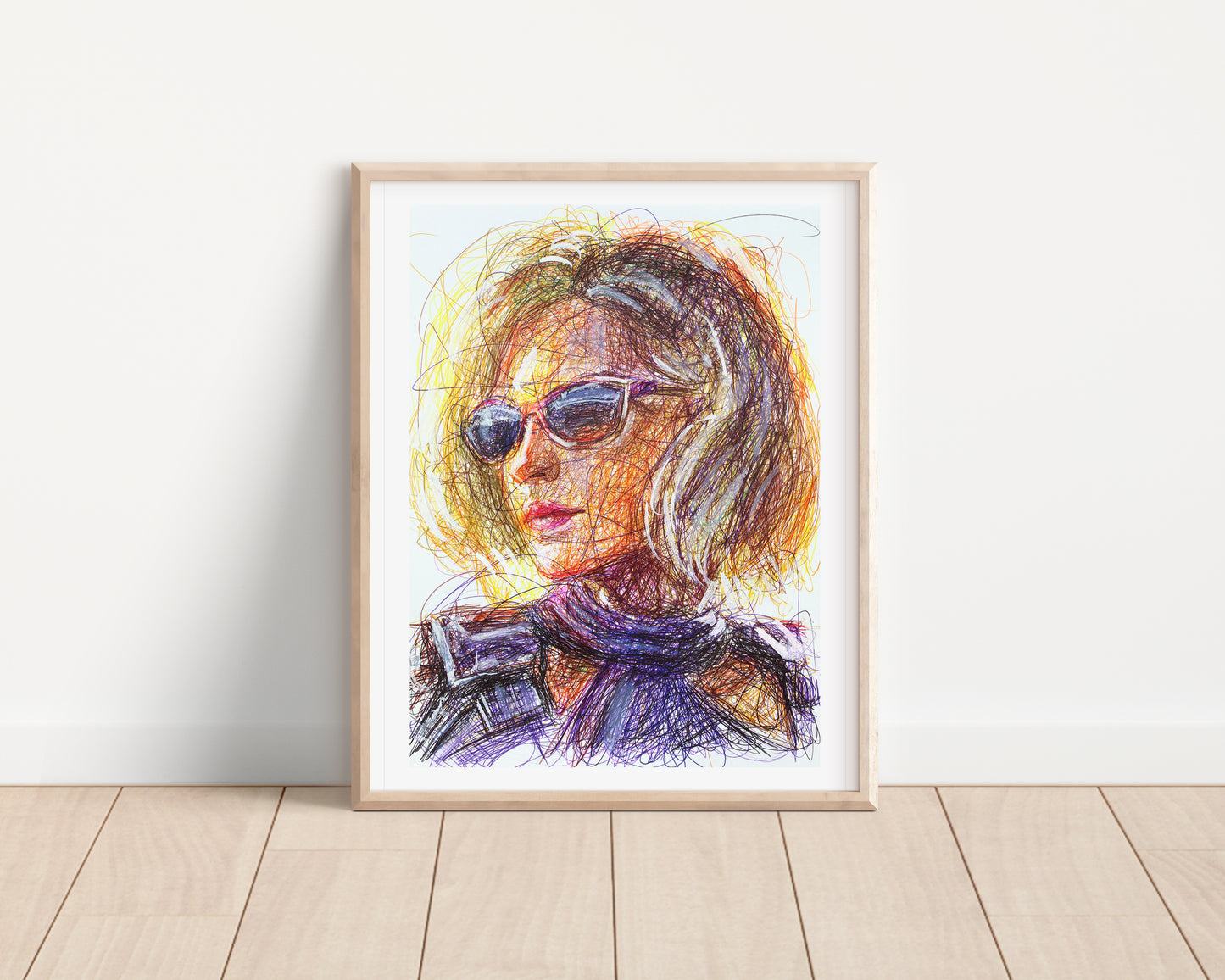 Nina Williams Ballpoint Pen Print