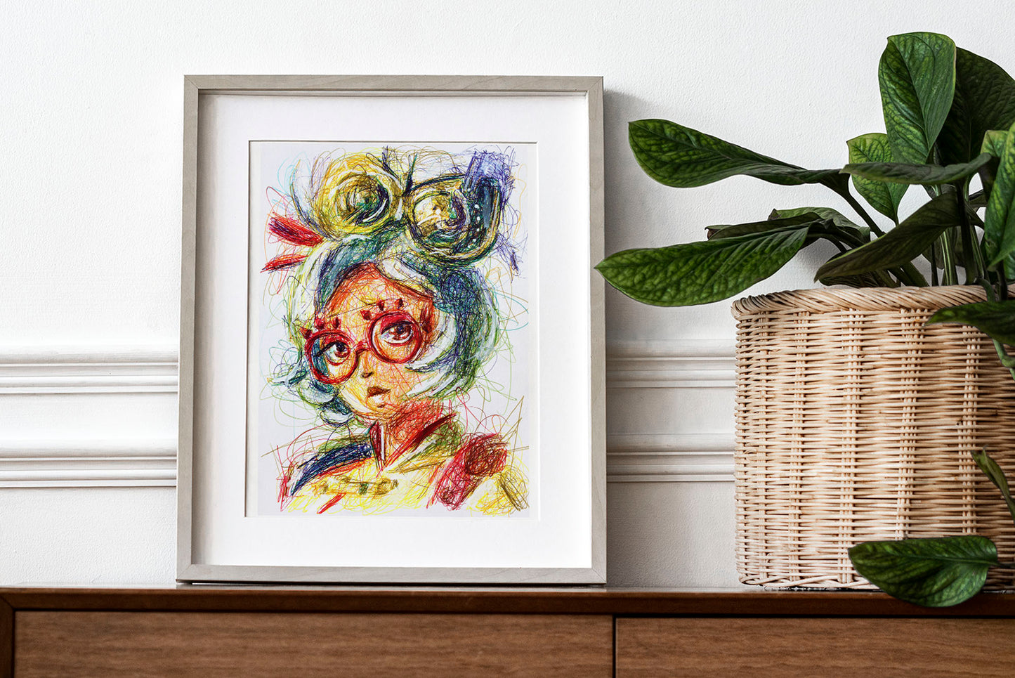 Purah Ballpoint Pen Print