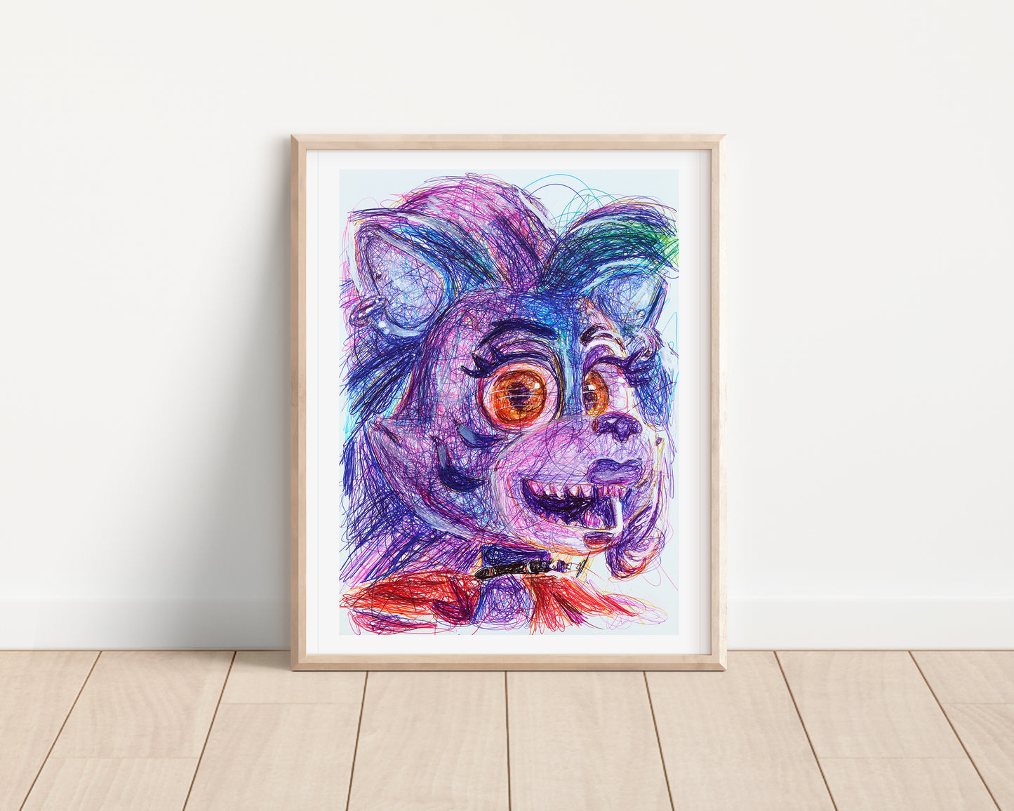 Roxanne Wolf Ballpoint Pen Print