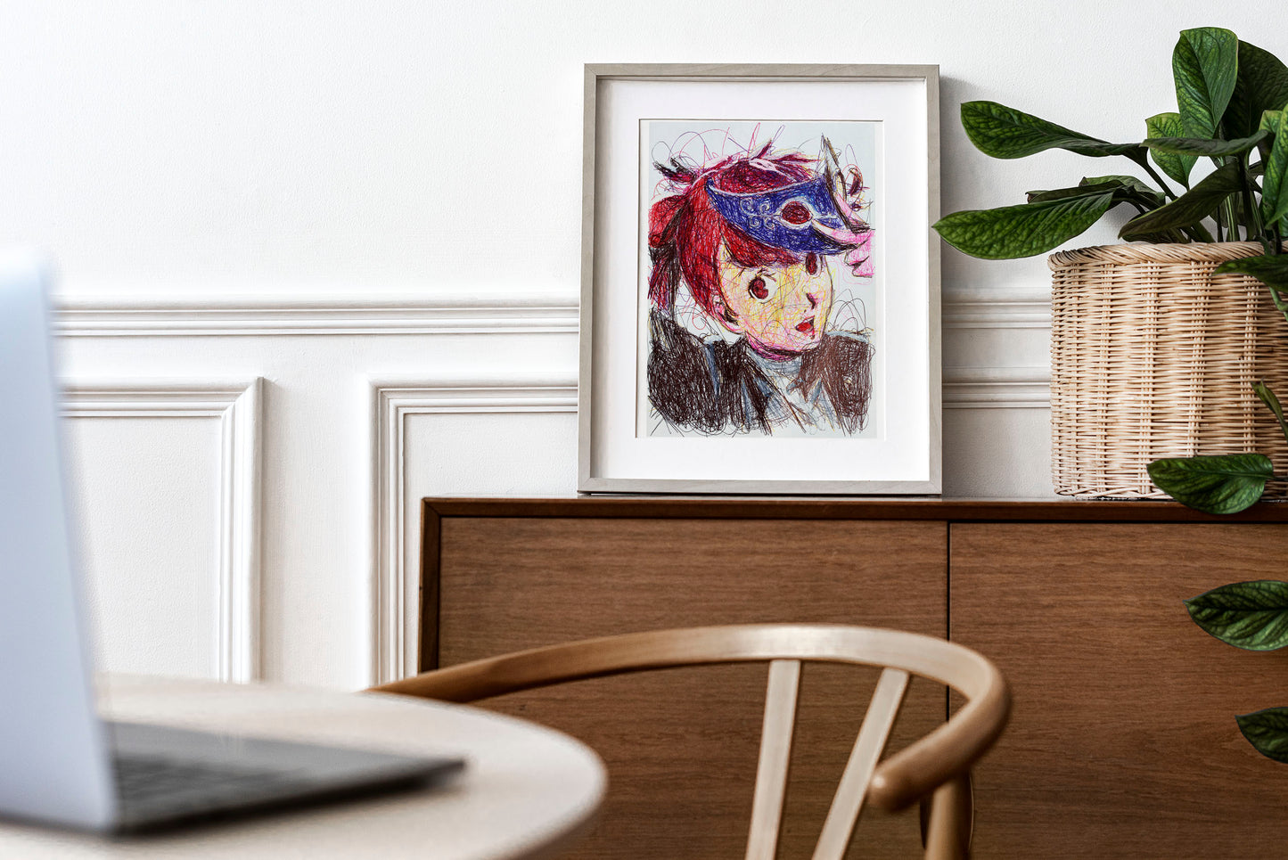 Sumire Yoshizawa Ballpoint Pen Print