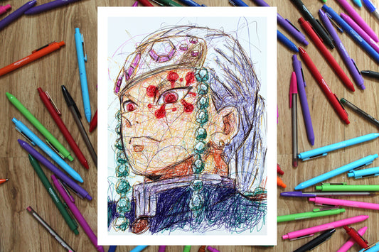 Tengen Uzui Ballpoint Pen Print