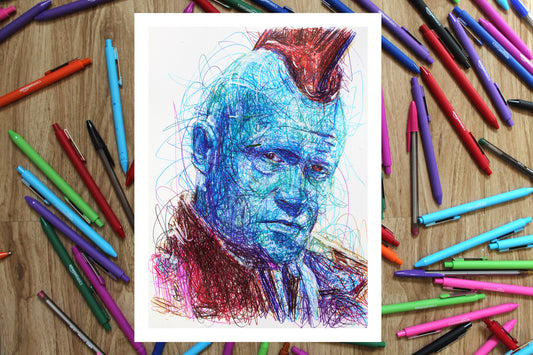 Yondu Udonta Ballpoint Pen Print