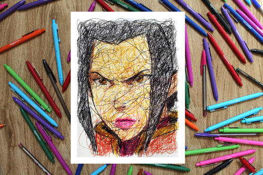 Azula Ballpoint Pen Print