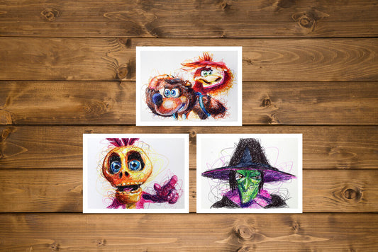 Banjo Kazooie Ball Point Pen Art Print Set-Cody James by Cody