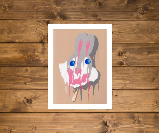 Bugs Bunny Popsicle Print