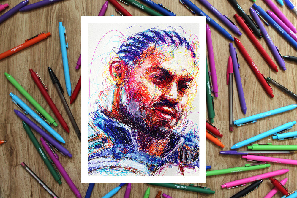 Gears of War Ballpoint Pen Art Print Set-Cody James by Cody