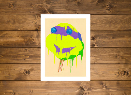Donatello Popsicle Print