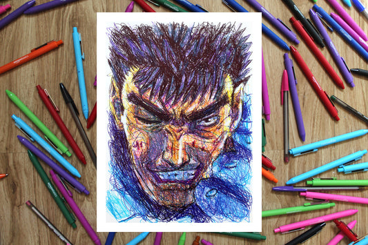 Guts Ballpoint Pen Print