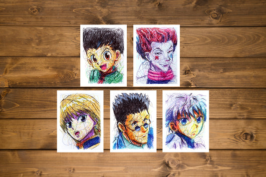 Hunter X Hunter Fanart Set