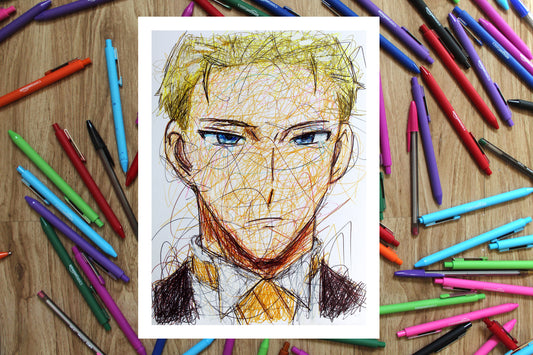 Loid Forger Ballpoint Pen Print