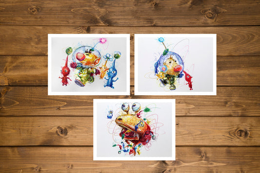 Pikman Ballpoint Pen Art Print Set-Cody James by Cody