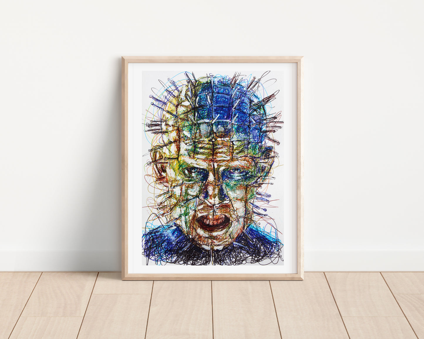 Pinhead Ballpoint Pen Art Print