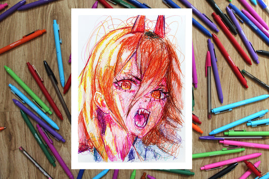 Power Ballpoint Pen Fanart