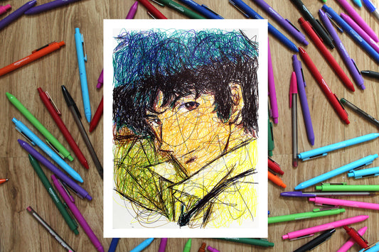 Spike Spiegel Fan Art Print