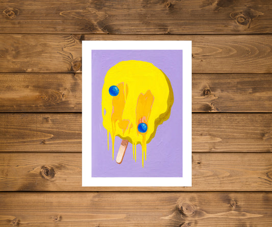 Tweety Bird Popsicle Print